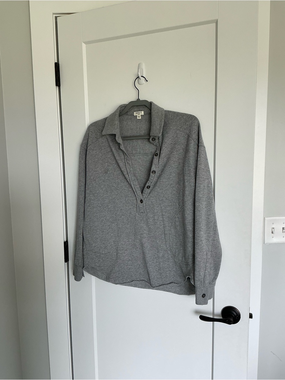 dylan Gray V-Neck Collared Pullover Sweater